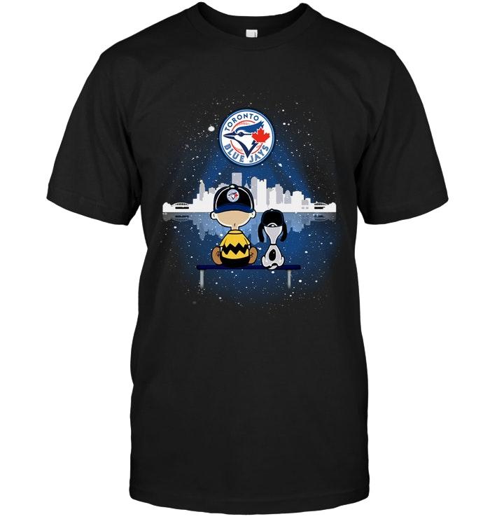 Mlb Toronto Blue Jays Snoopy Watch Toronto Blue Jays City Star Light Shirt Sweater Size Up To 5xl