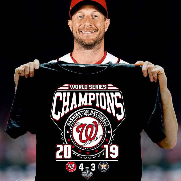 Mlb Houston Astros World Series Champions 2019 Washington Nationals Beat Houston Astros 4 3 Shirt Plus Size Up To 5xl