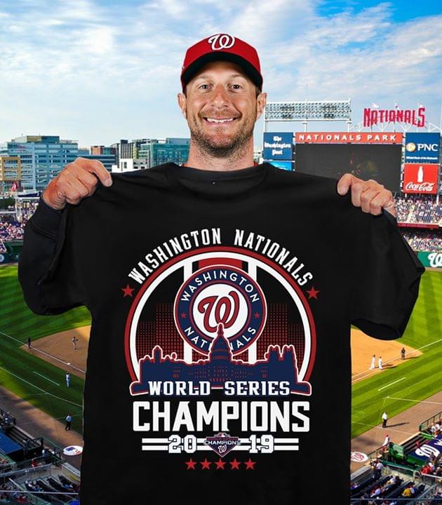 Mlb Washington Nationals 2019 World Series Mlb Champions Tshirt Plus Size Up To 5xl