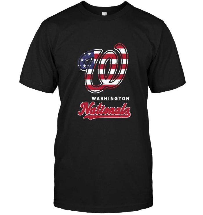 Mlb Washington Nationals 4th July Independence Day American Flag Shirt Tshirt Plus Size Up To 5xl