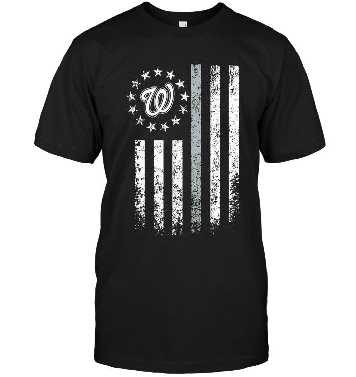 Mlb Washington Nationals American Flag Stars Shirt Shirt Size Up To 5xl