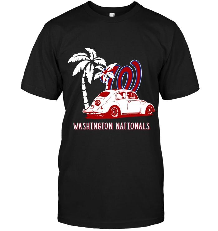 Mlb Washington Nationals Beetle Car Shirt Shirt Plus Size Up To 5xl