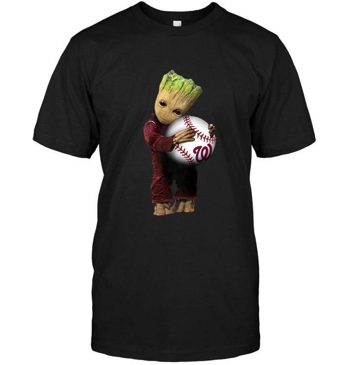 Mlb Washington Nationals Groot Shirt Hoodie Plus Size Up To 5xl