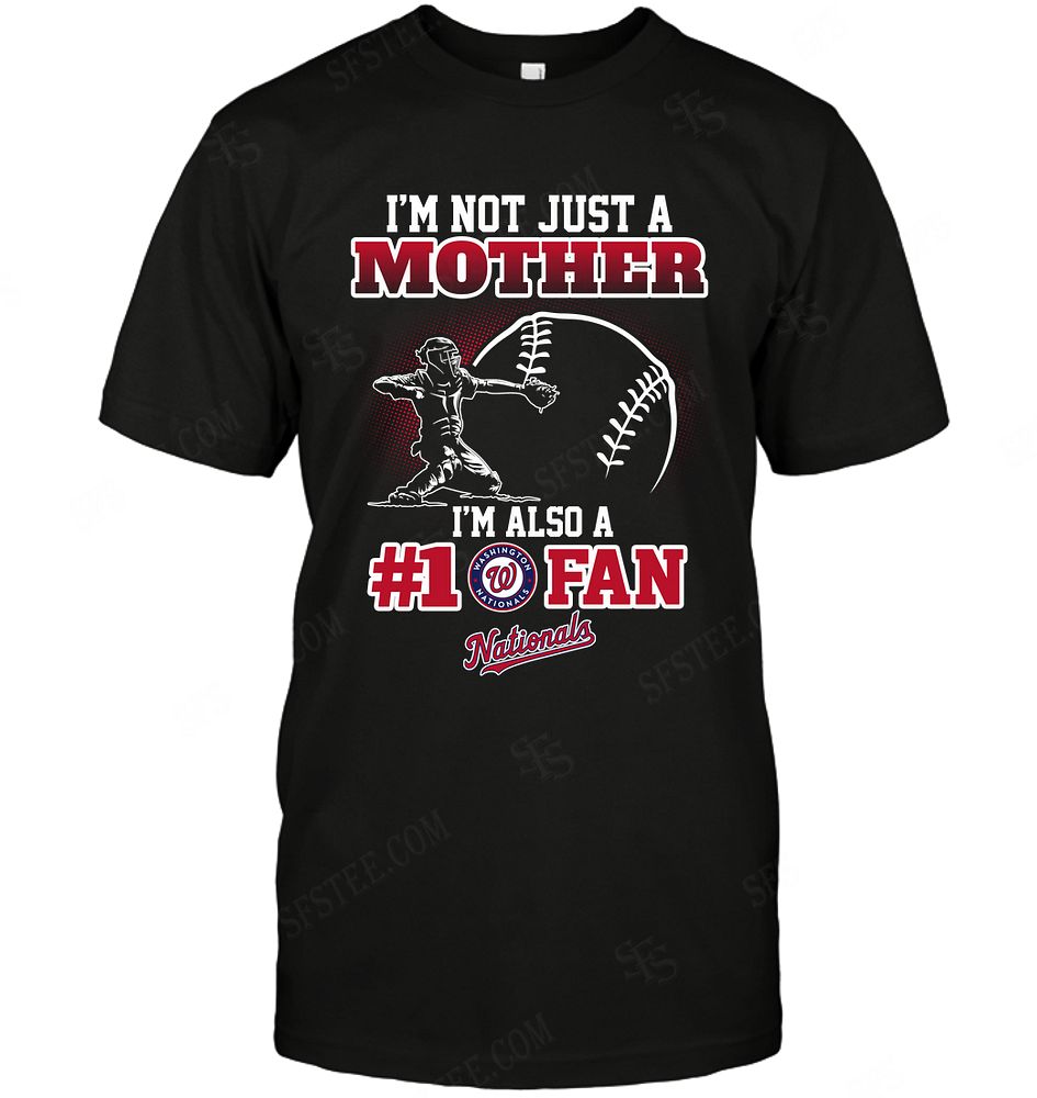 Mlb Washington Nationals Not Just Mother Also A Fan Shirt Size Up To 5xl