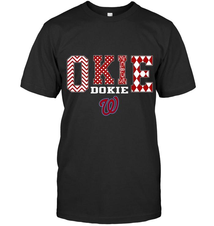 Mlb Washington Nationals Okie Dokie Washington Nationals Fan Shirt Size Up To 5xl