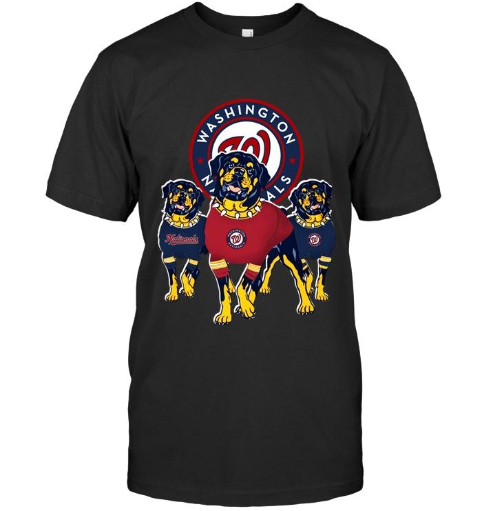 Mlb Washington Nationals Rottweilers Fan Shirt Sweater Plus Size Up To 5xl