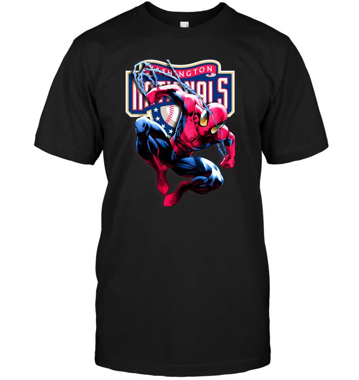 Mlb Washington Nationals Spiderman Washington Nationals Shirt Plus Size Up To 5xl