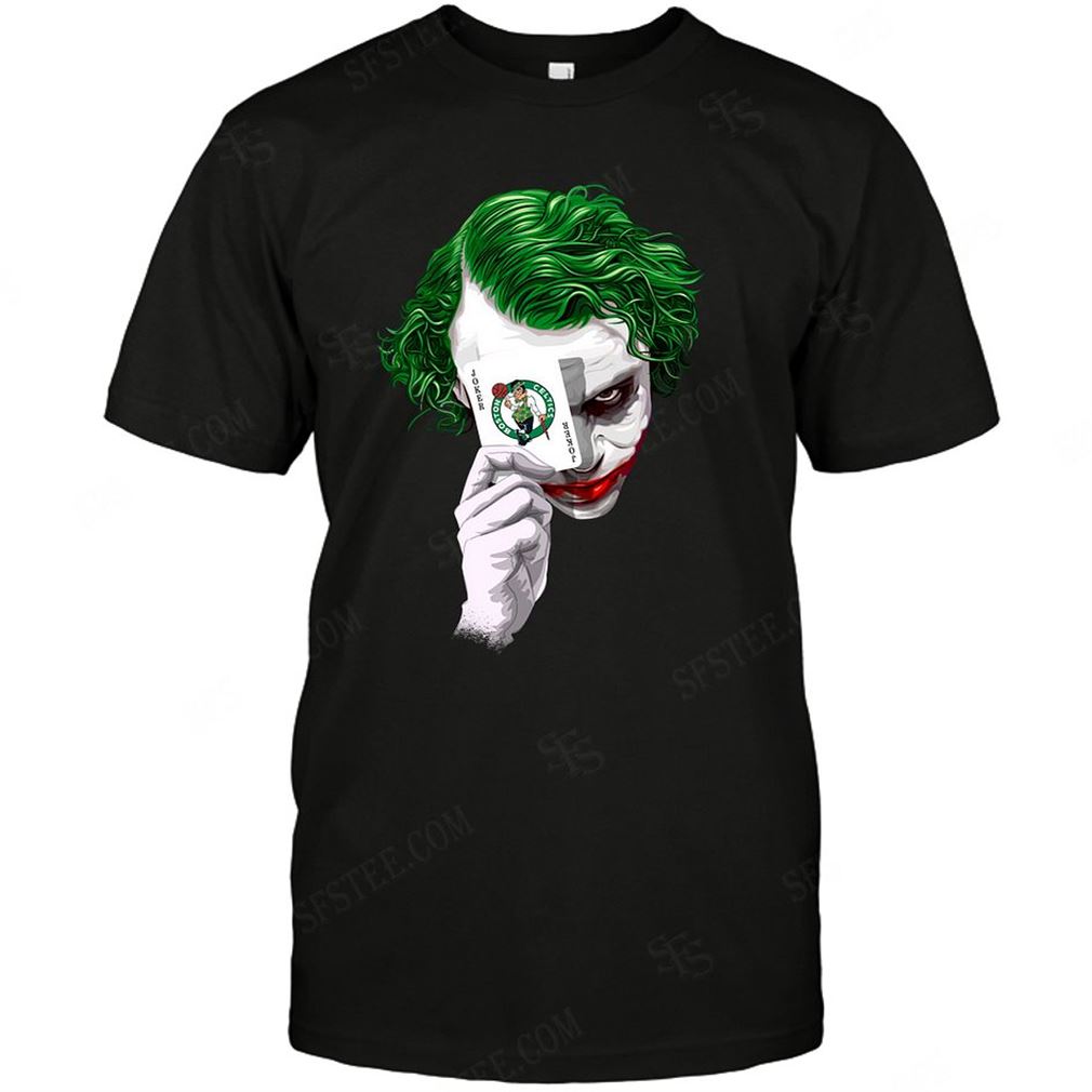 Nba Boston Celtics Joker Dc Marvel Jersey Superhero Avenger T-shirt Hoodie V-neck Size Up To 5xl