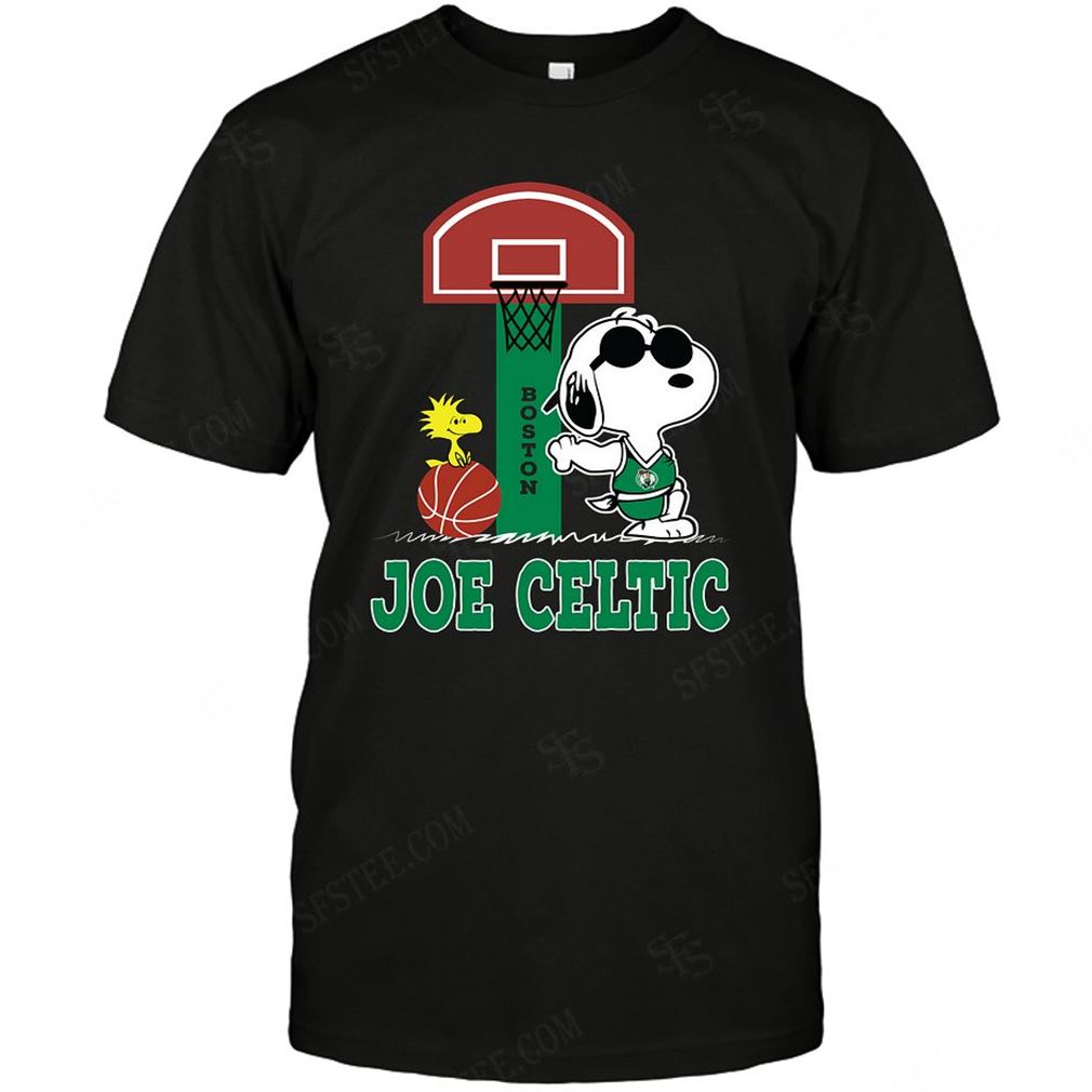 Nba Boston Celtics Snoopy Dog T-shirt Hoodie V-neck Size Up To 5xl