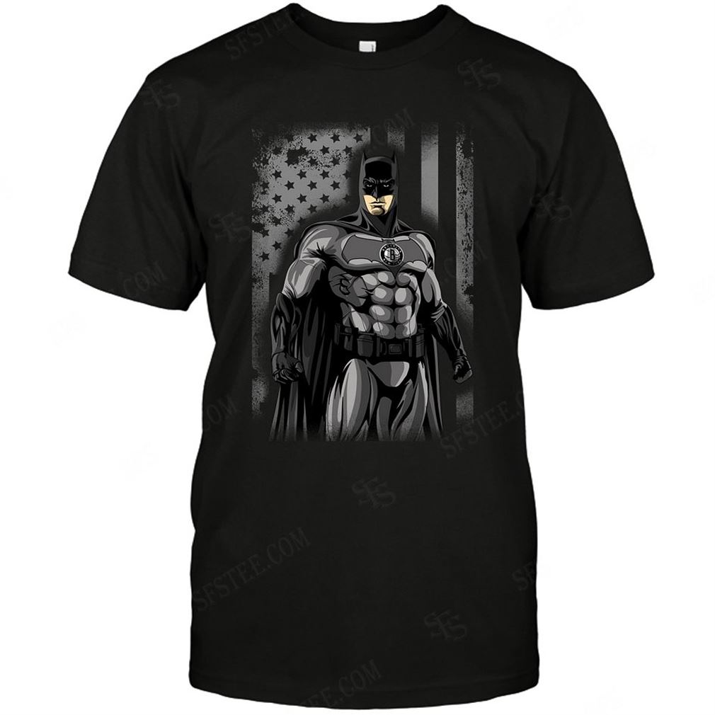 Nba Brooklyn Nets Batman Flag Dc Marvel Jersey Superhero Avenger T-shirt Hoodie Tank Top Size Up To 5xl