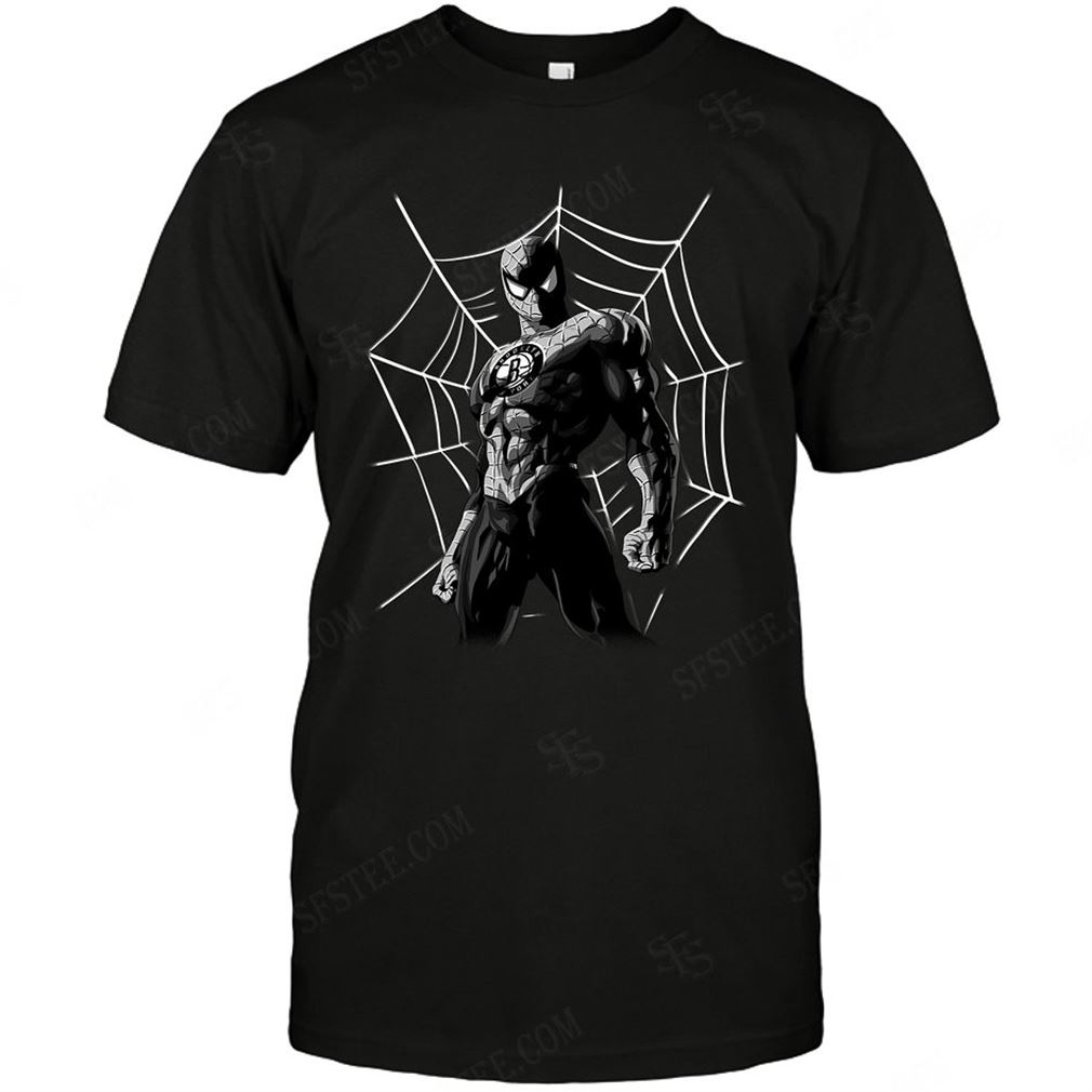 Nba Brooklyn Nets Spider Man Dc Marvel Jersey Superhero Avenger T-shirt Hoodie Tank Top Size Up To 5xl