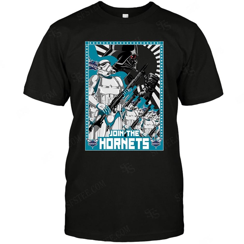 Nba Charlotte Hornets Trooper Army Star Wars T-shirt Hoodie Tank Top Size Up To 5xl