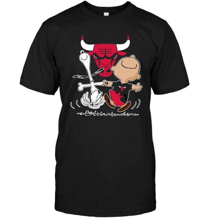 Nba Chicago Bulls Charlie Brown Snoopy Chicago Bulls Tshirt Size Up To 5xl