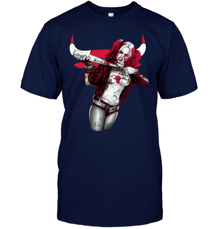 Nba Chicago Bulls Harley Quinn Chicago Bulls T-shirt Size Up To 5xl