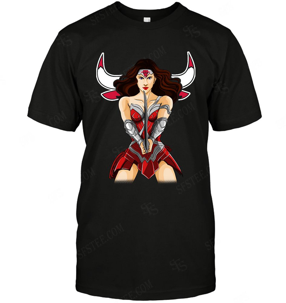 Nba Chicago Bulls Wonderwoman Dc Marvel Jersey Superhero Avenger T-shirt Size Up To 5xl