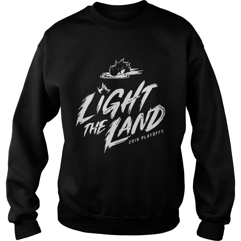 Mlb Cleveland Cavaliers 2019 Light The Land Playoffs T-shirt Hoodie Tank Top Size Up To 5xl