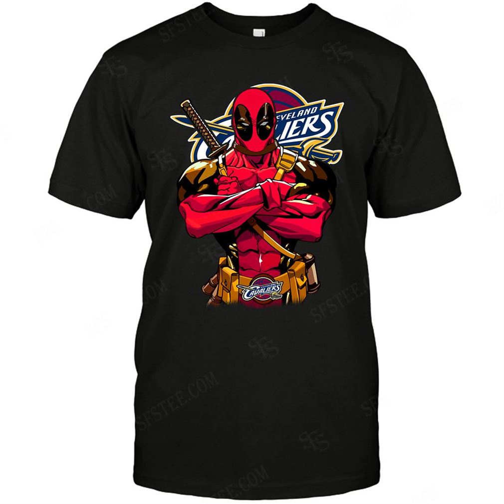 Nba Cleveland Cavaliers Deadpool Dc Marvel Jersey Superhero Avenger T-shirt Hoodie Tank Top Size Up To 5xl