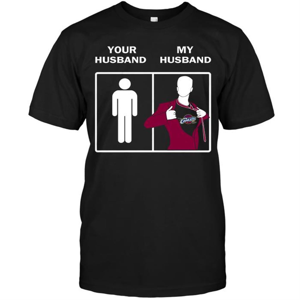 Nba Cleveland Cavaliers Your Husband My Husband T-shirt Hoodie Tank Top Size Up To 5xl