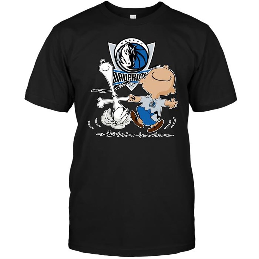 Nba Dallas Mavericks Charlie Brown Snoopy Dallas Mavericks T-shirt Hoodie Tank Top Size Up To 5xl