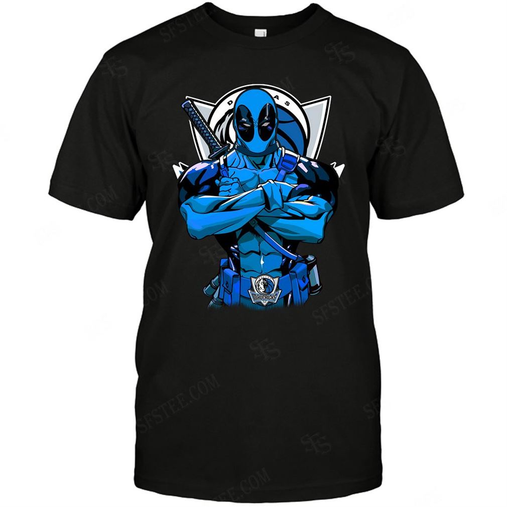 Nba Dallas Mavericks Deadpool Dc Marvel Jersey Superhero Avenger T-shirt Hoodie Tank Top Size Up To 5xl