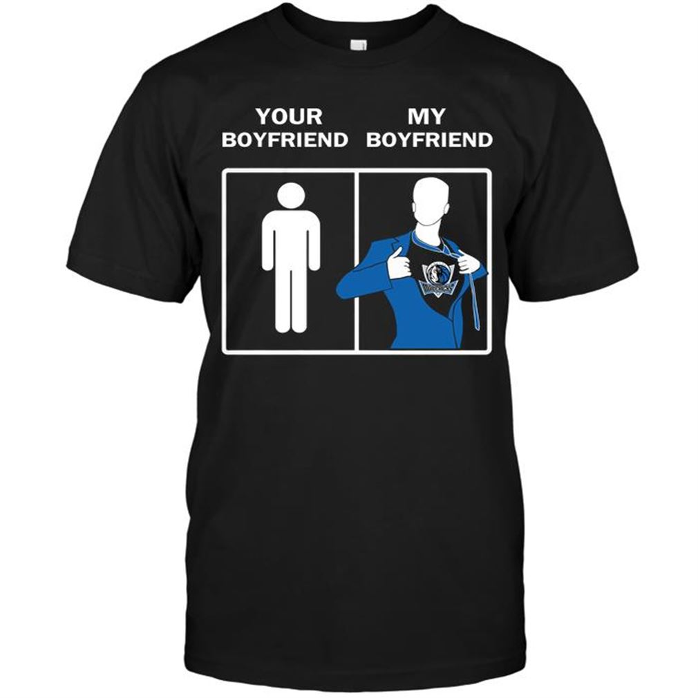 Nba Dallas Mavericks Your Boyfriend My Boyfriends T-shirt Hoodie Tank Top Size Up To 5xl