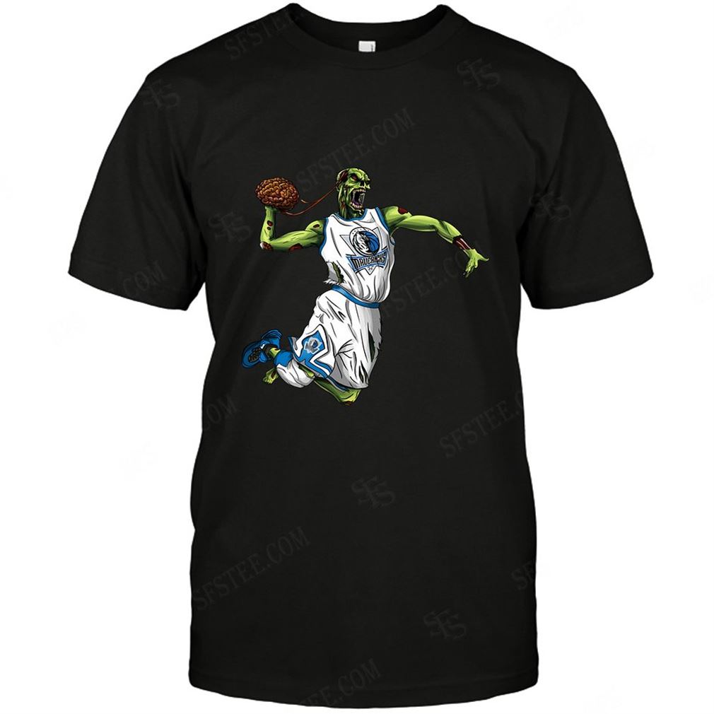 Nba Dallas Mavericks Zombie Walking Dead Play Footballs T-shirt Hoodie Tank Top Size Up To 5xl