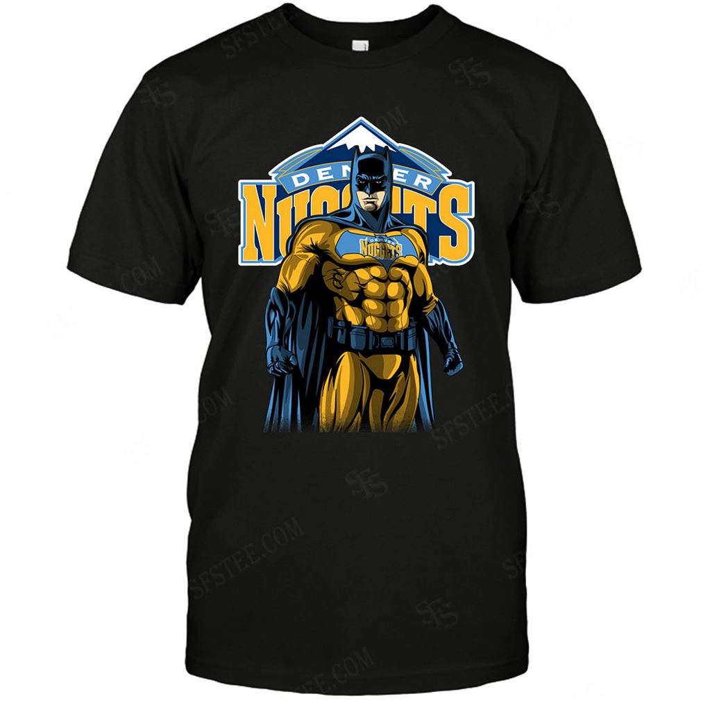 Nba Denver Nuggets Batman Dc Marvel Jersey Superhero Avenger T Shirt Hoodie Tank Top Size Up To 5xl