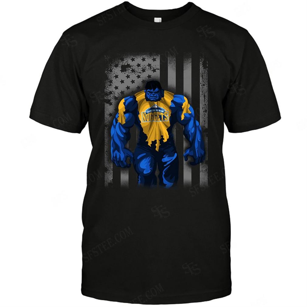 Nba Denver Nuggets Hulk Dc Marvel Jersey Superhero Avenger T Shirts Hoodie Tank Top Size Up To 5xl