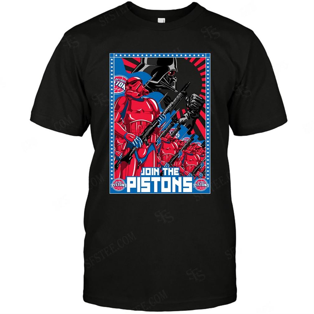 Nba Detroit Pistons Trooper Army Star Wars Shirt Hoodie Vneck Size Up To 5xl