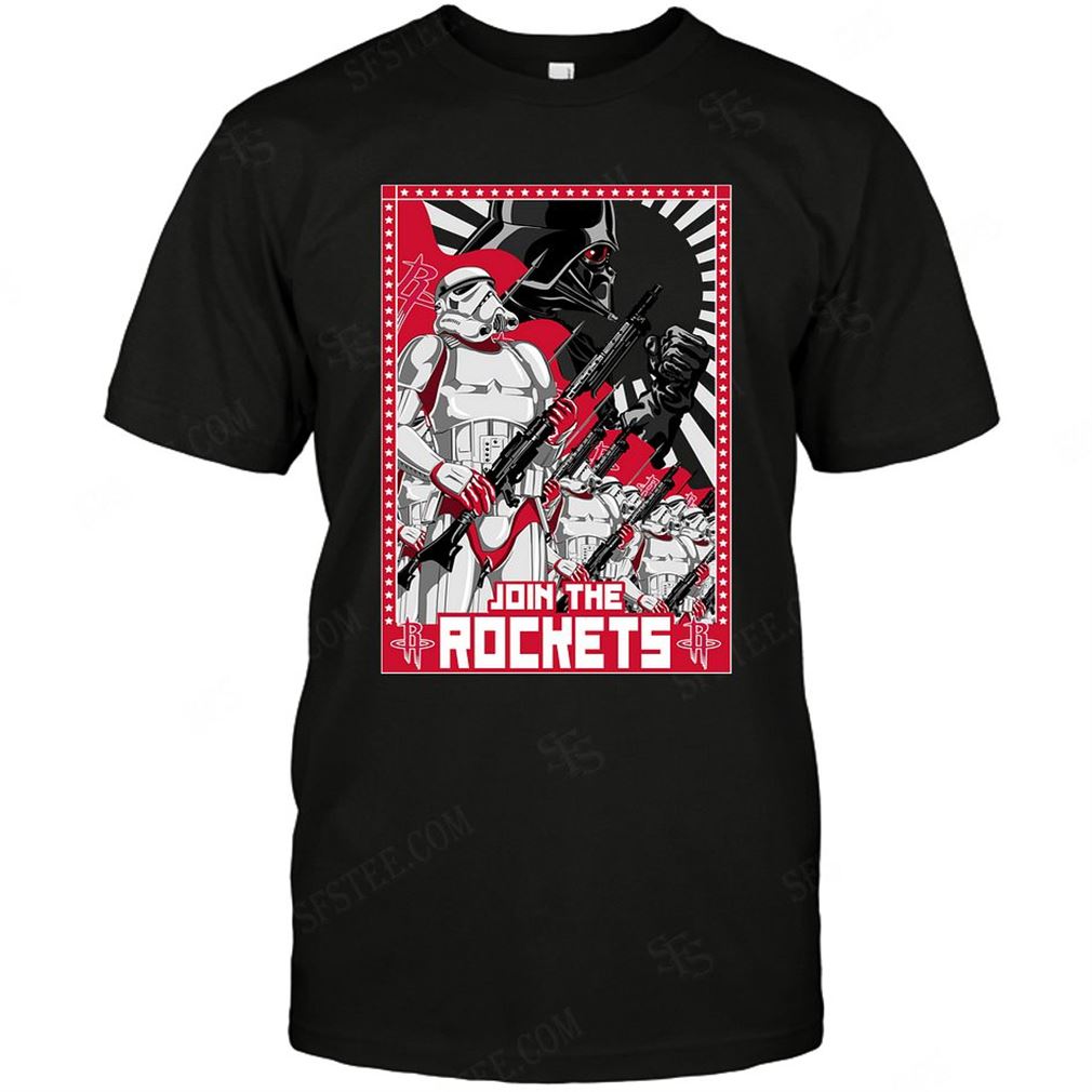 Nba Houston Rockets Trooper Army Star Wars T Shirt Hoodie V-neck Size Up To 5xl