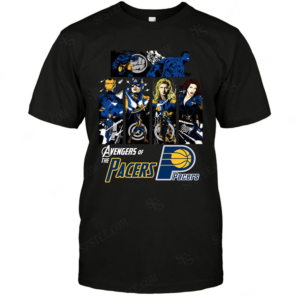 Nba Indiana Pacers Avengers Dc Marvel Jersey Superhero Avenger Tee Hoodie Vneck Size Up To 5xl