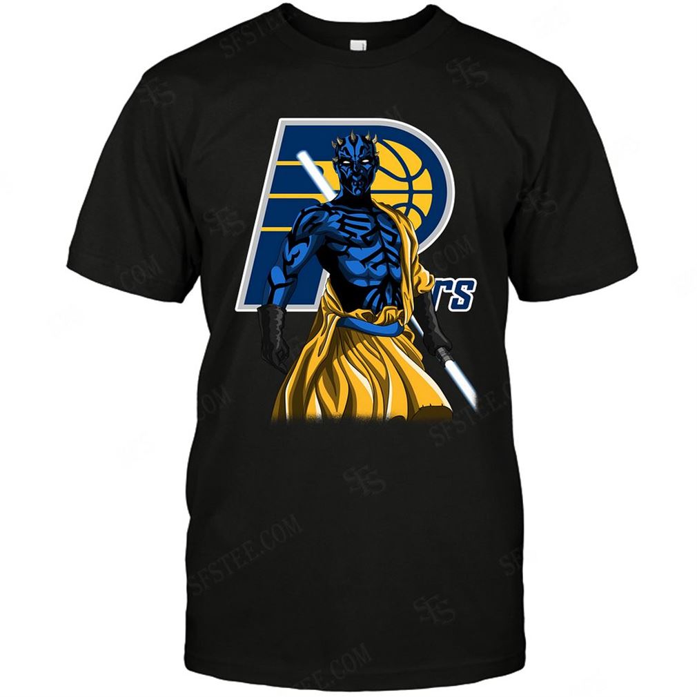 Nba Indiana Pacers Darth Maul Star Wars Shirts Hoodie Vneck Size Up To 5xl