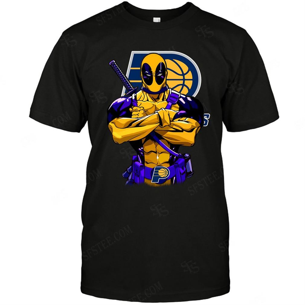 Nba Indiana Pacers Deadpool Dc Marvel Jersey Superhero Avenger Tshirt Hoodie Vneck Size Up To 5xl