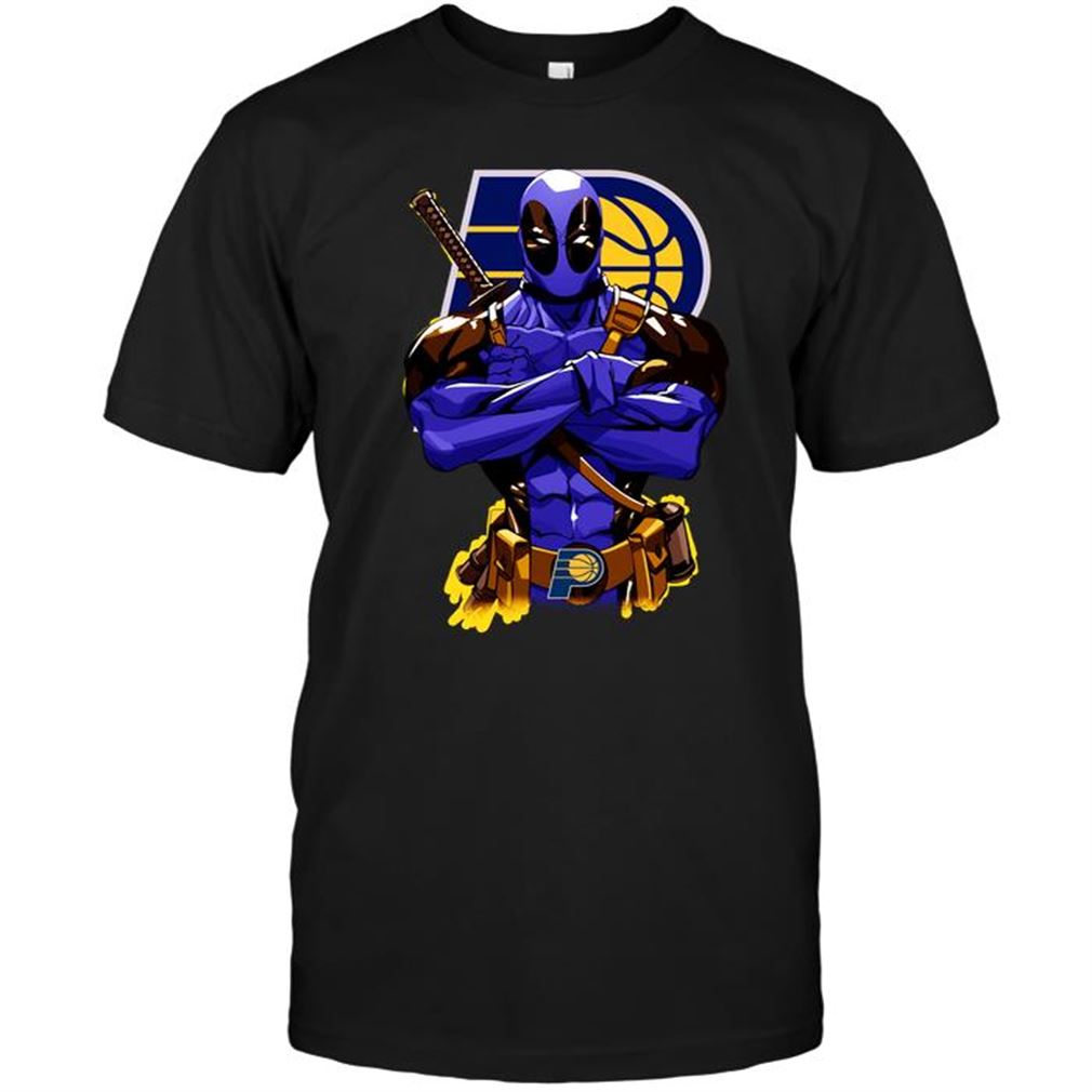 Nba Indiana Pacers Giants Deadpool Indiana Pacers Tee Hoodie Vneck Size Up To 5xl