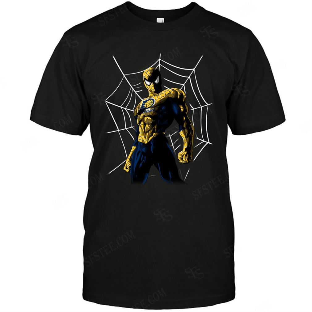 Nba Indiana Pacers Spider Man Dc Marvel Jersey Superhero Avenger Shirt Hoodie Vneck Size Up To 5xl