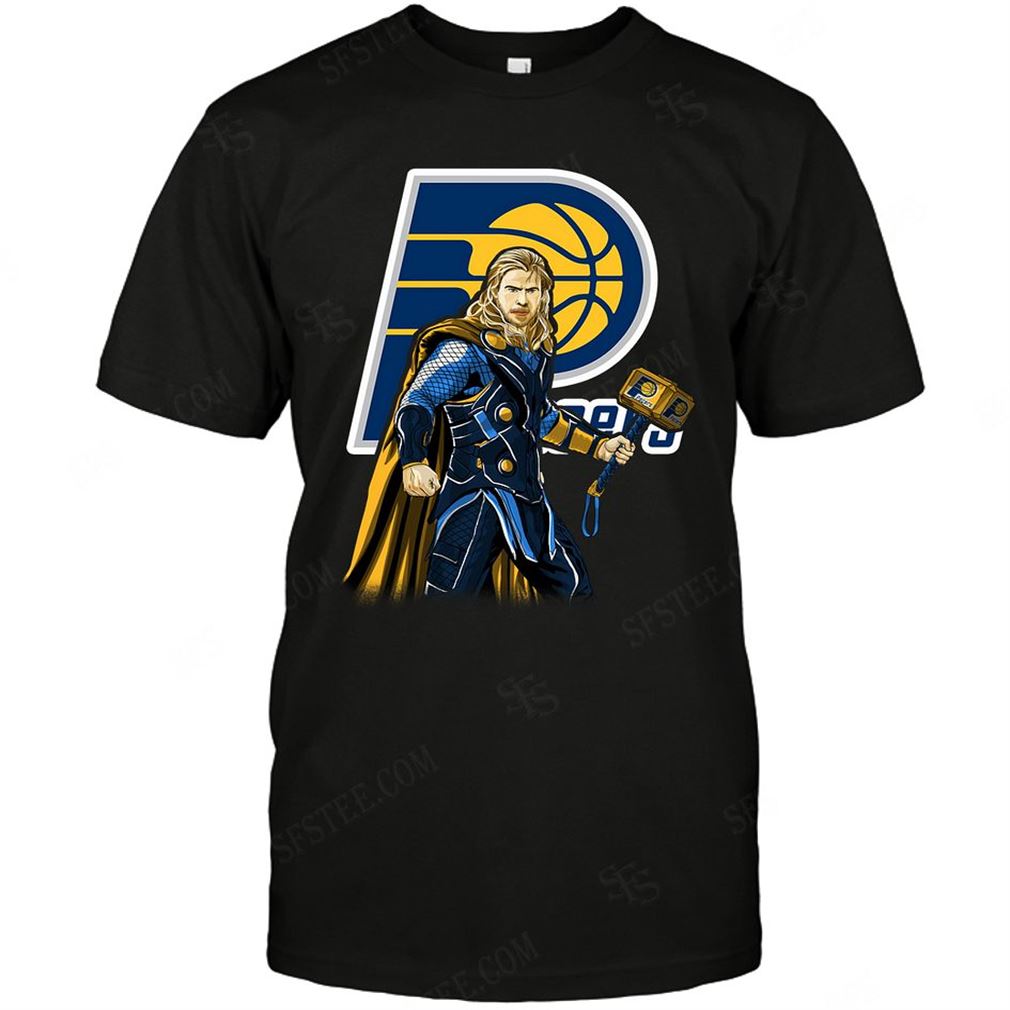 Nba Indiana Pacers Thor Dc Marvel Jersey Superhero Avenger Shirts Hoodie Vneck Size Up To 5xl