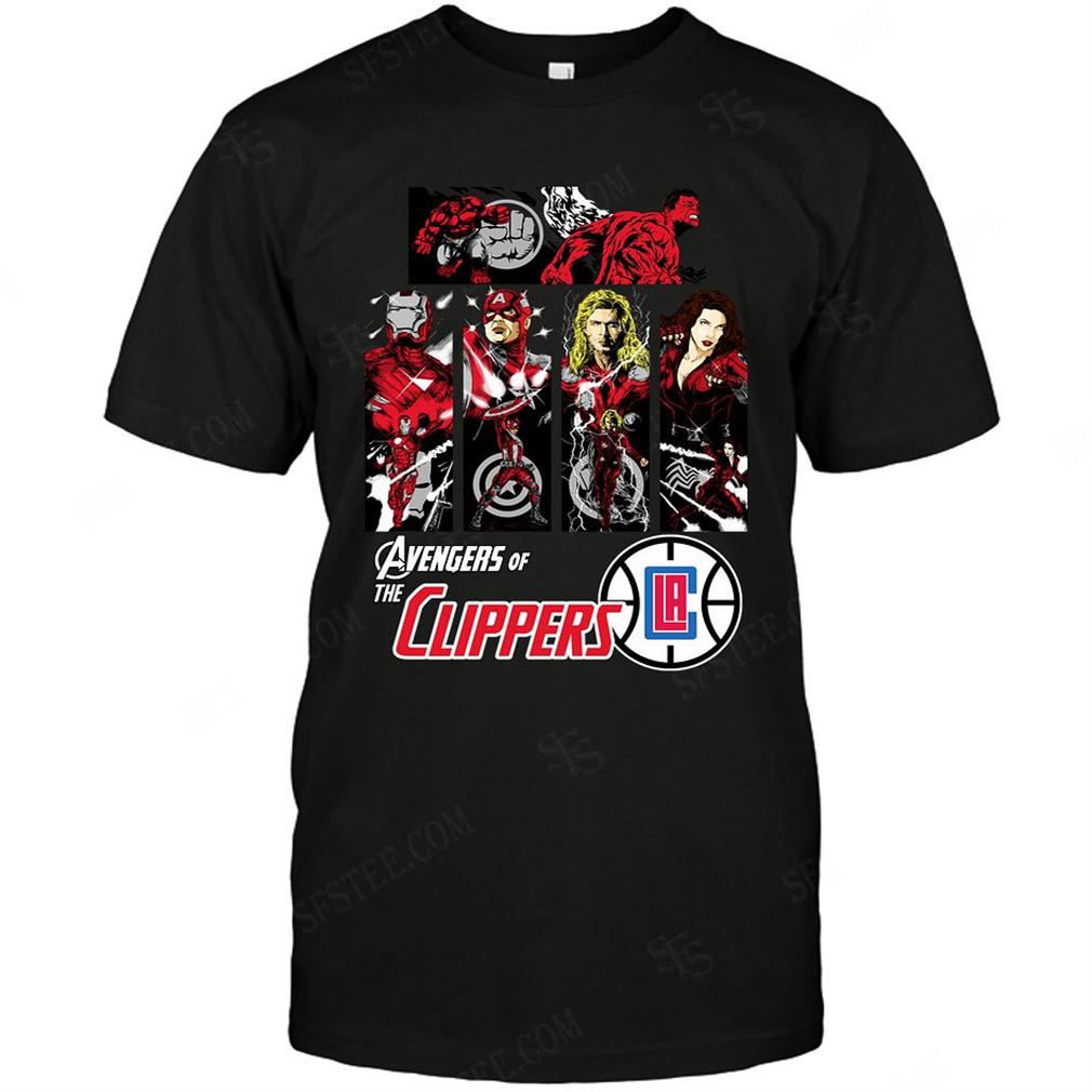 Nba Los Angeles Clippers Avengers Dc Marvel Jersey Superhero Avenger Tee Up To 5xl