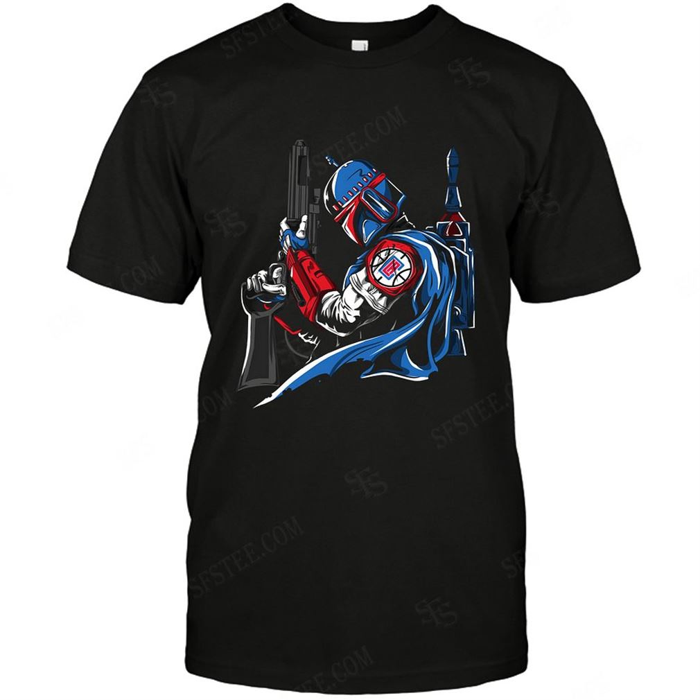 Nba Los Angeles Clippers Boba Fett Star Wars T Shirts Up To 5xl