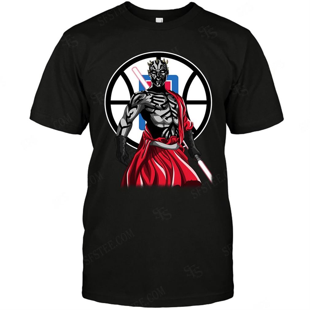 Nba Los Angeles Clippers Darth Maul Star Wars Shirt Up To 5xl