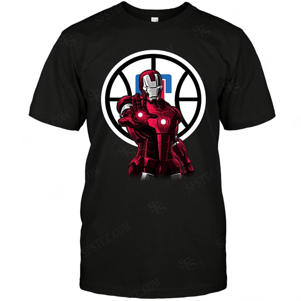 Nba Los Angeles Clippers Ironman Dc Marvel Jersey Superhero Avenger T Shirt Up To 5xl