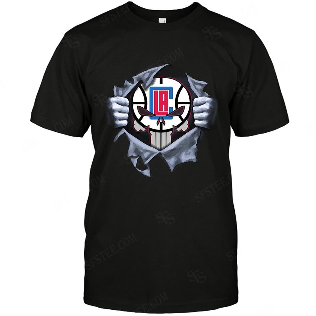 Nba Los Angeles Clippers Punisher Logo Dc Marvel Jersey Superhero Avenger Shirt Up To 5xl