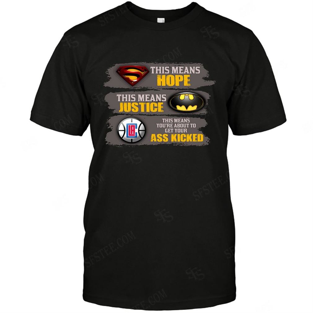 Nba Los Angeles Clippers This Mean Marvel Superhero Batman Tee Up To 5xl