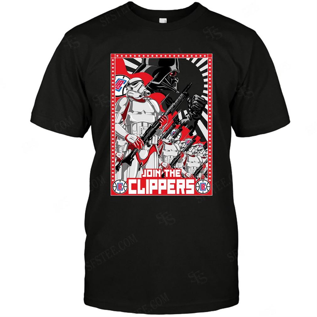 Nba Los Angeles Clippers Trooper Army Star Wars Tshirt Up To 5xl