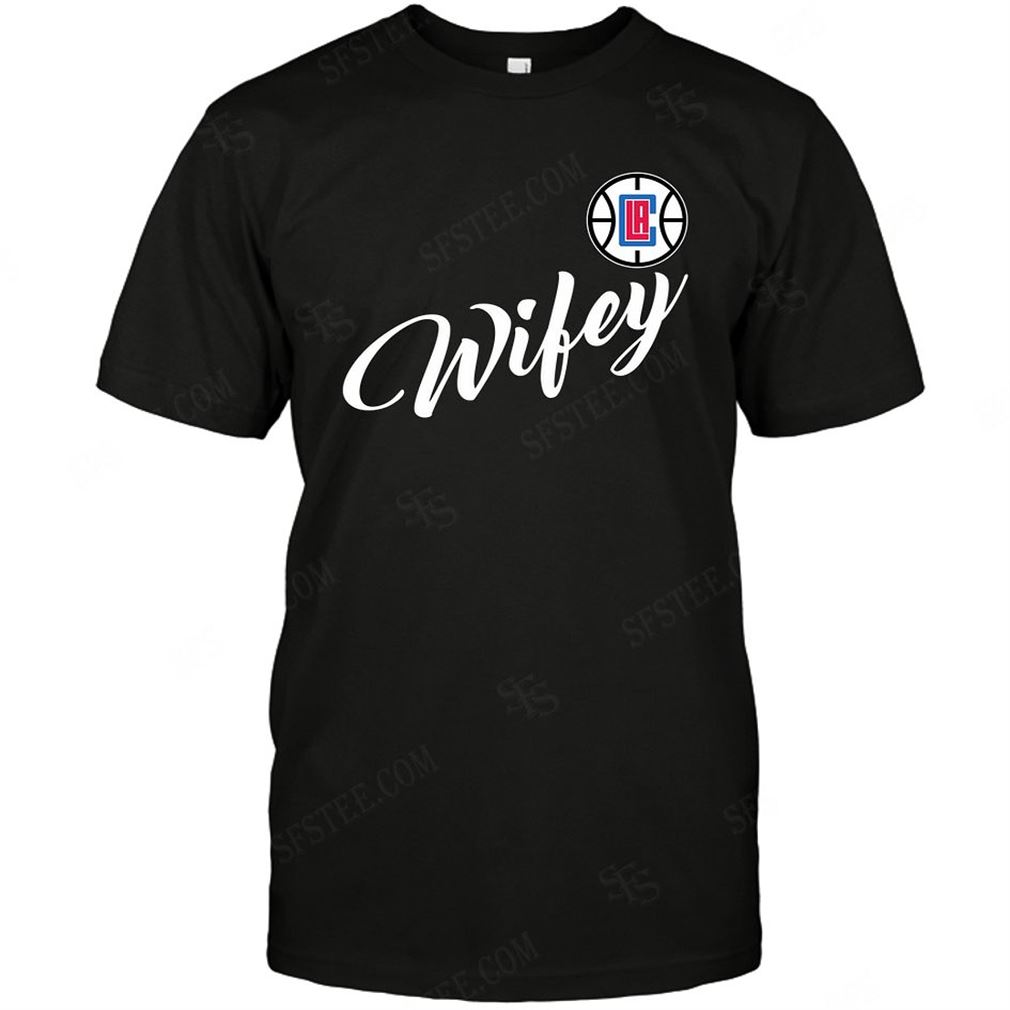 Nba Los Angeles Clippers Wifey Wife Honey T Shirt Up To 5xl