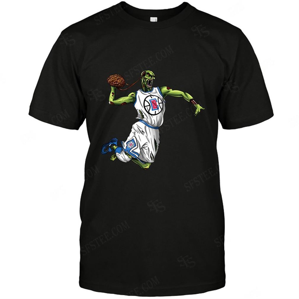 Nba Los Angeles Clippers Zombie Walking Dead Play Football T Shirt Up To 5xl