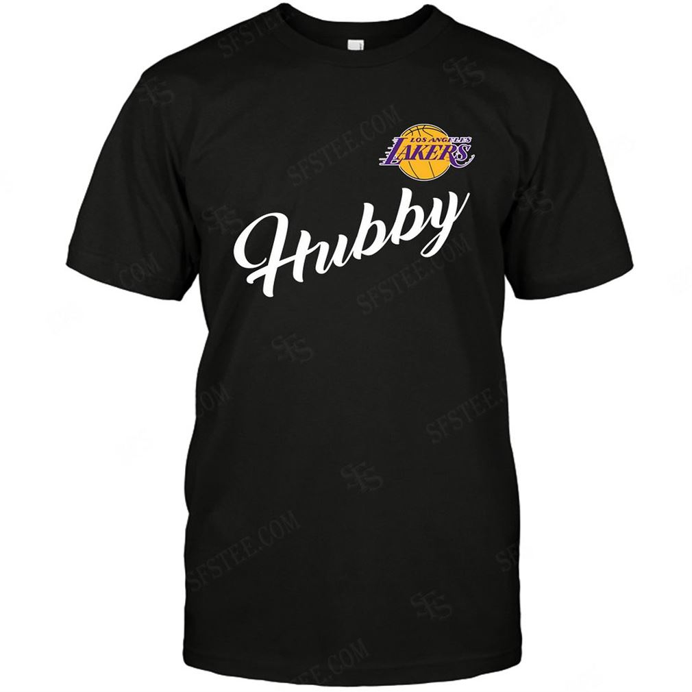 Nba Los Angeles Lakers Hubby Husband Honey Tee Hoodie V-neck Size Up To 5xl