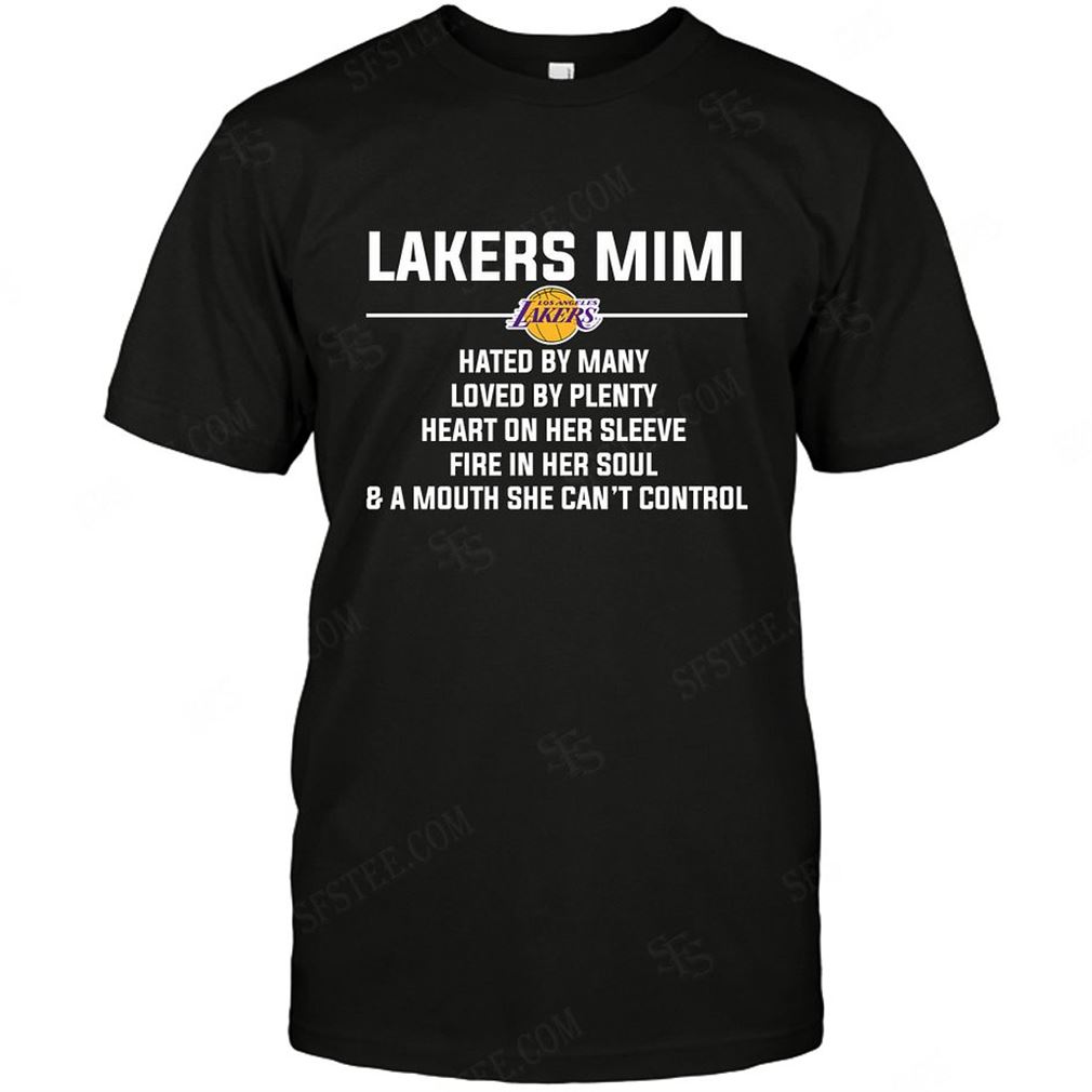 Nba Los Angeles Lakers Mimi Hated By Many Loved By Plenty Tshirt Hoodie V-neck Size Up To 5xl