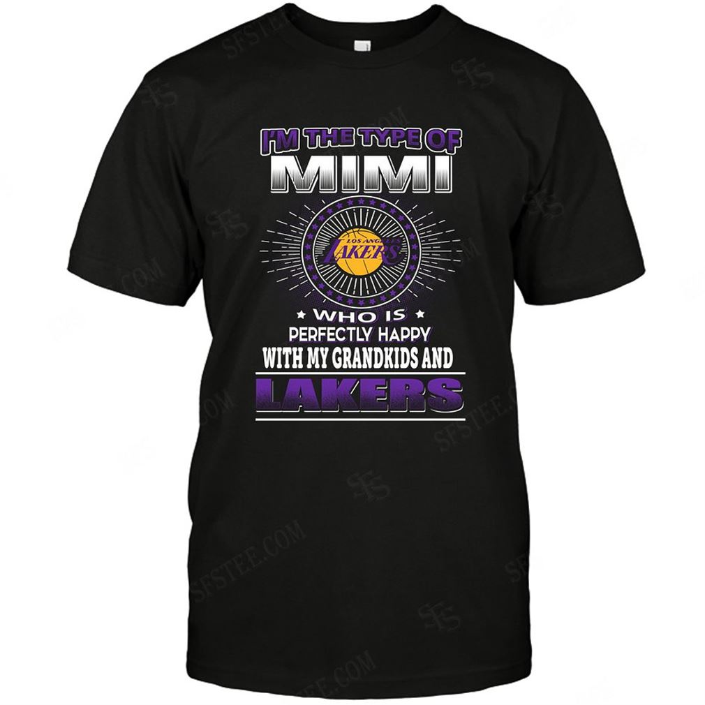 Nba Los Angeles Lakers Mimi Loves Grandkids Shirts Hoodie V-neck Size Up To 5xl