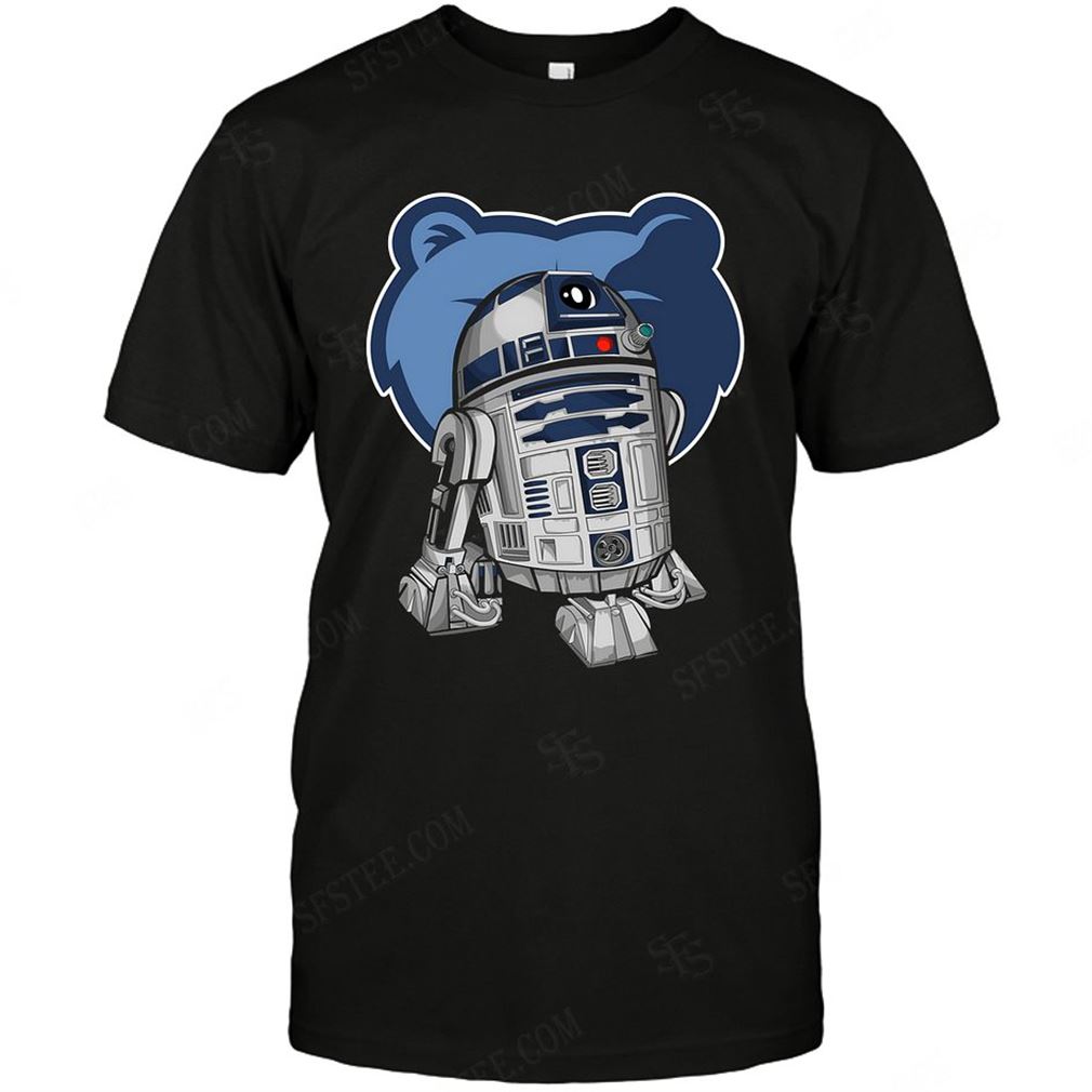 Nba Memphis Grizzlies R2d2 Star Wars Tshirthoodie Tank Top Size Up To 5xl