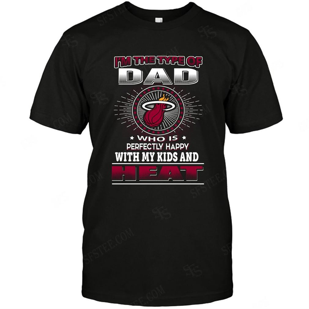 Nba Miami Heat Dad Loves Kids Tshirt Hoodie Tank Top Size Up To 5xl